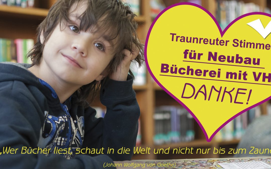 Der gemeinsame Neubau von Bibliothek und VHS kommt
