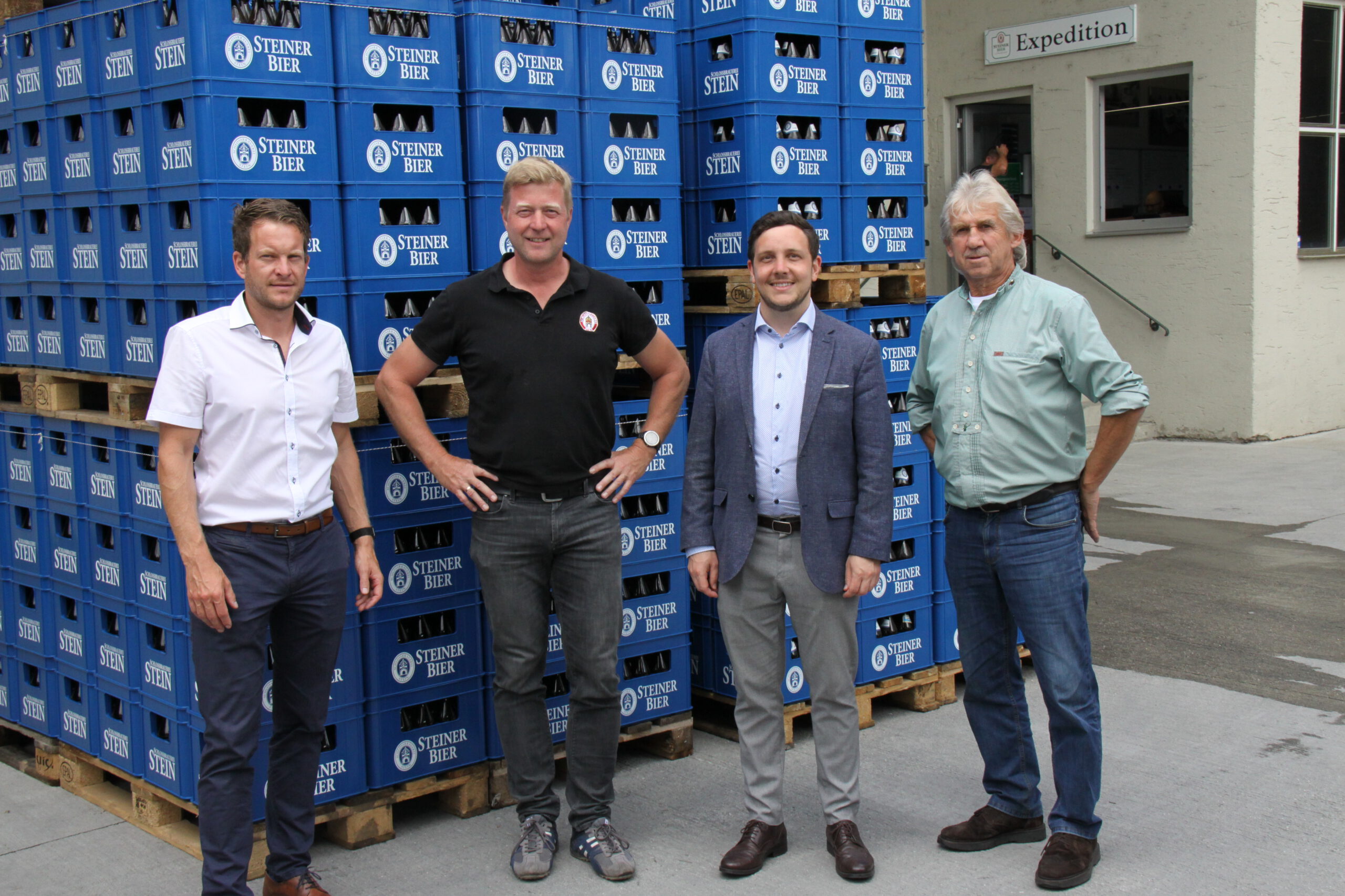 Markteinführung des neuen Bieres der Schlossbrauerei Stein