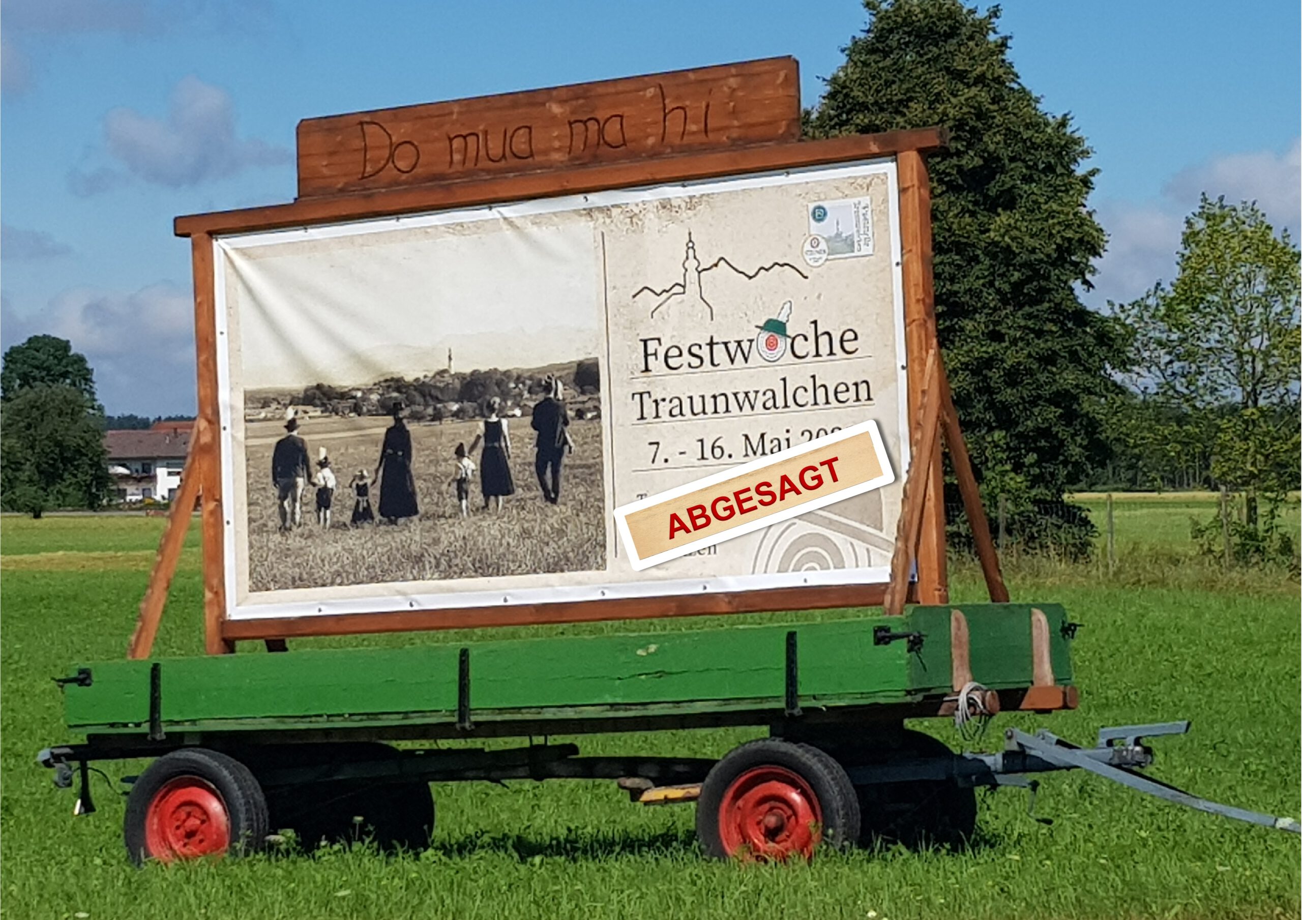 Traunwalchner Festgemeinschaft musste schwierige Entscheidung treffen