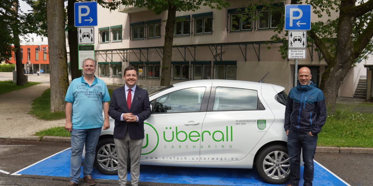 Traunreut startet mit Carsharing Projekt in der Markstraße