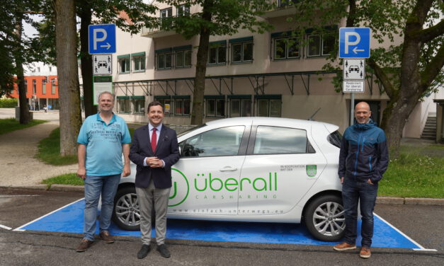 Traunreut startet mit Carsharing Projekt in der Markstraße