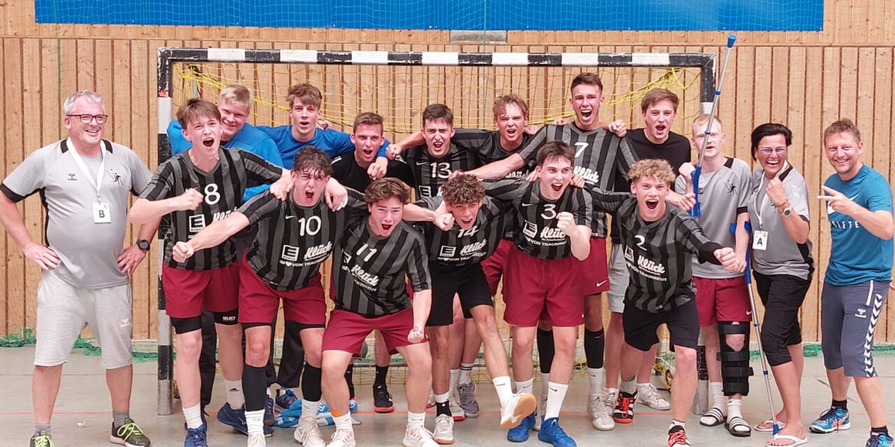 Handball Männliche A-Jugend qualifiziert sich für die Bayernliga