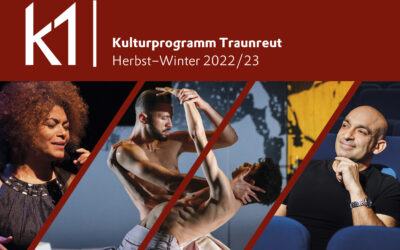 START Vorverkauf für das k1-Kulturprogramm Herbst-Winter 2022/23