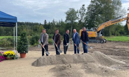 Start der Baumaßnahmen zum Hochwasserschutz Hörpolding