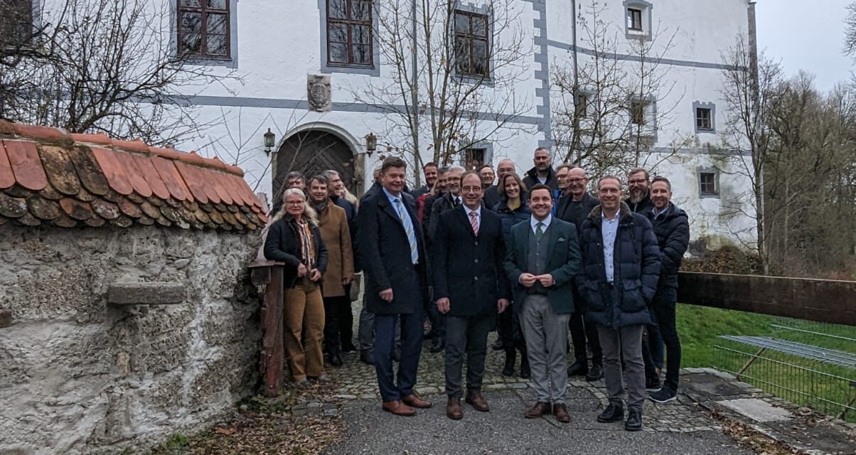 Treffen von vier Schwesternstädten