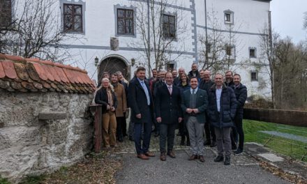 Treffen von vier Schwesternstädten