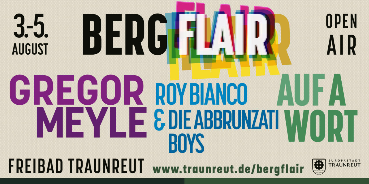 BERGFLAIR Open AIR im Traunreuter Freibad