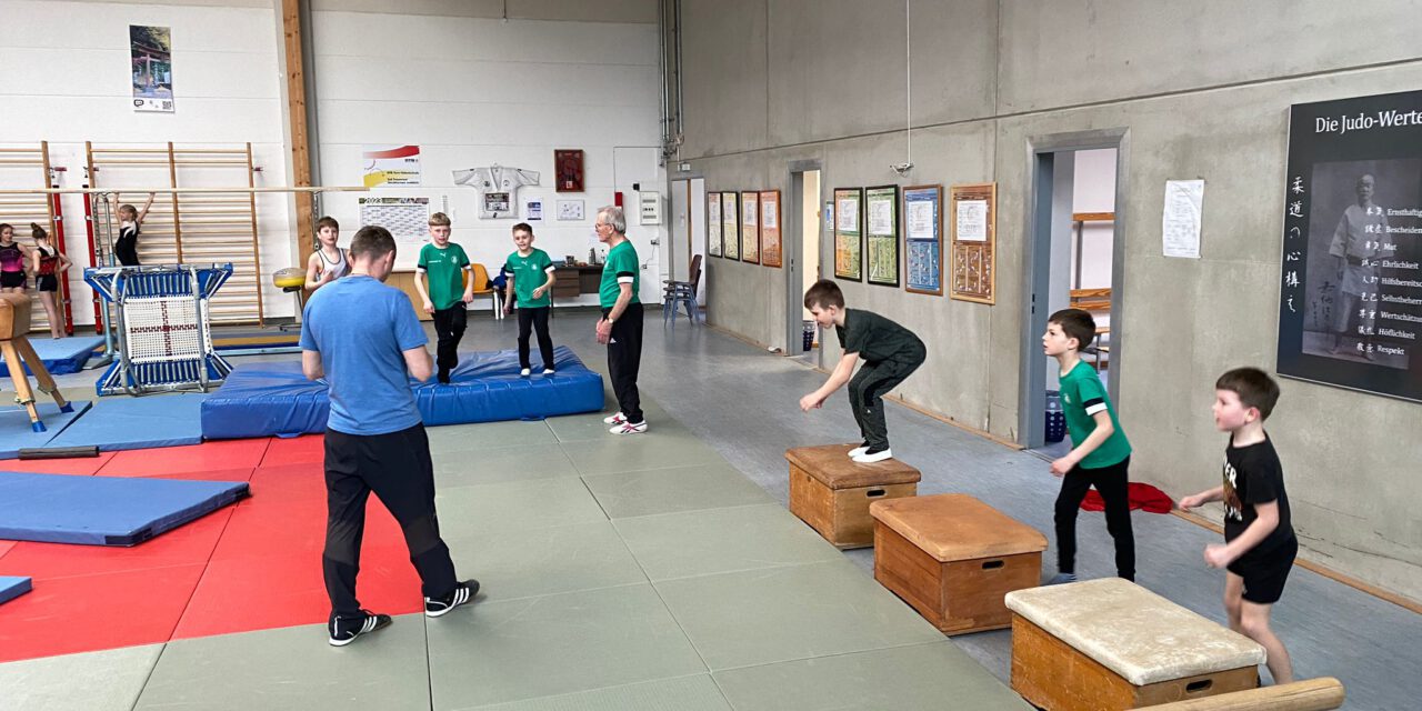 Ferientraining der Turnabteilung in der Kadlec-Halle