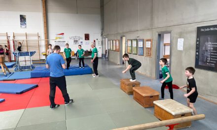 Ferientraining der Turnabteilung in der Kadlec-Halle