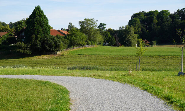 Wichtiger Lückenschluss des Geh- und Radweges von Anning nach Fasanenjäger