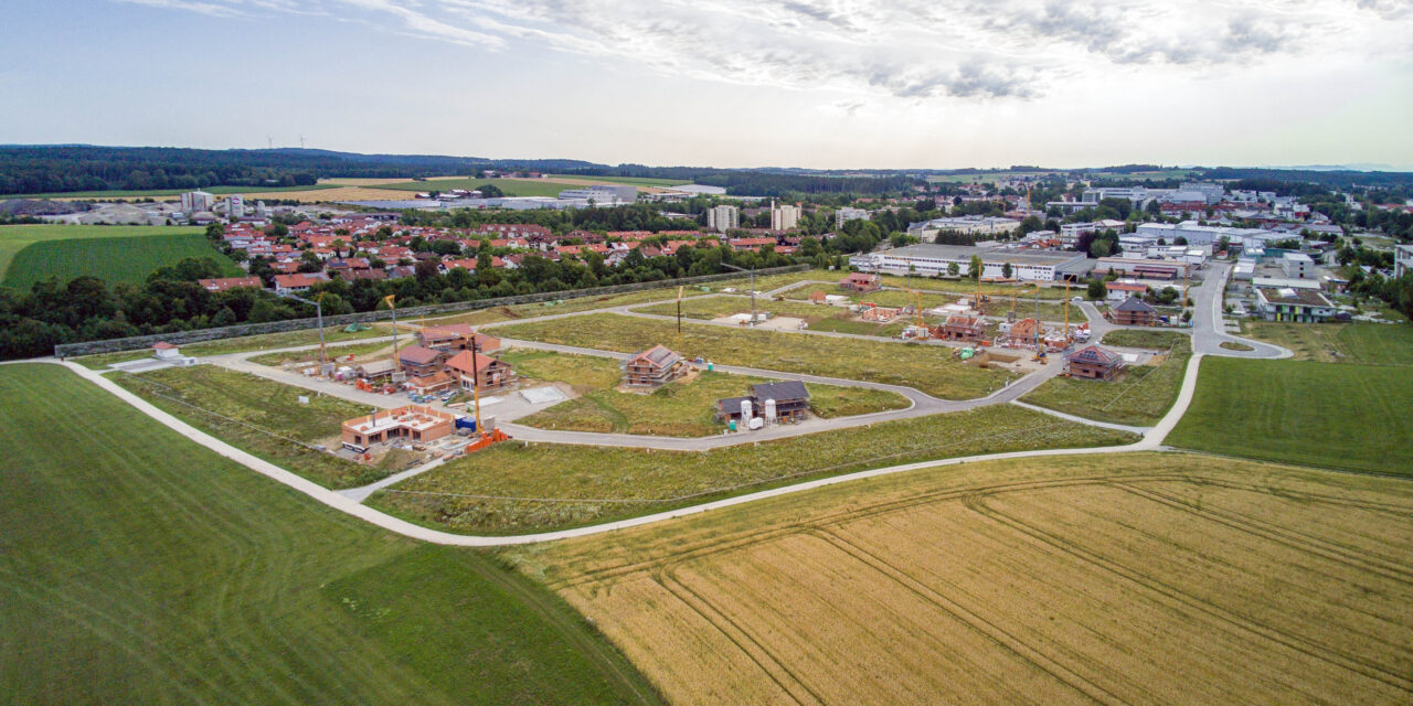 Vergabe von noch verfügbaren Reihenhaus-Bauparzellen im Wohnbaugebiet Stocket