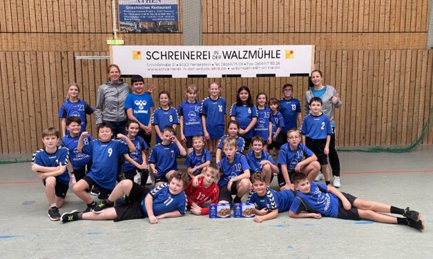 96 Tore beim E-Jugend Handball Turnier