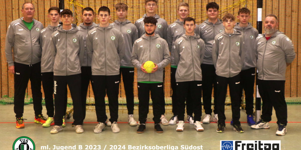Grosszügiges Sponsoring  der TUS Handballer