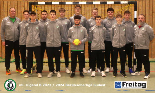 Grosszügiges Sponsoring  der TUS Handballer