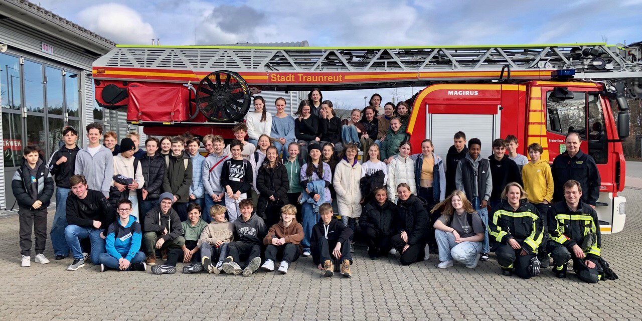 Wasser marsch!  – Besuch bei der Feuerwehr