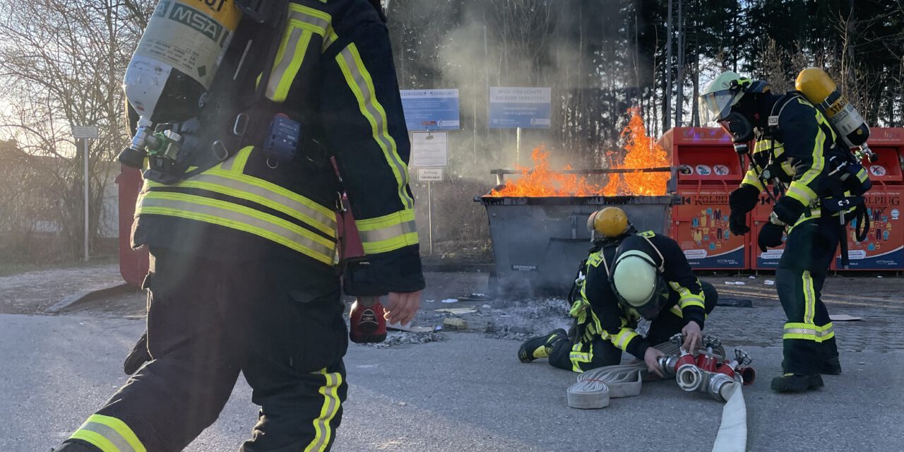 Gaffen erwünscht: Traunreuter Feuerwehr startet in ihr Festjahr