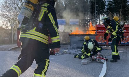 Gaffen erwünscht: Traunreuter Feuerwehr startet in ihr Festjahr