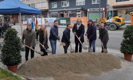 SPATENSTICH FÜR DIE NEUGESTALTUNG DER KANTSTRASSE