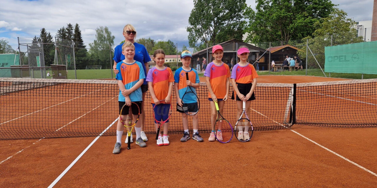 Traunreuter Tennis-Nachwuchs des FC Traunreut