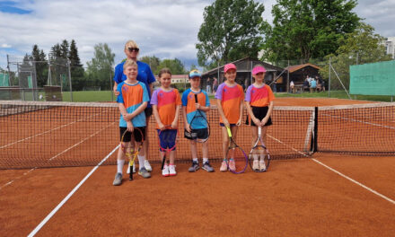Traunreuter Tennis-Nachwuchs des FC Traunreut
