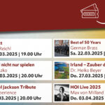Veranstaltungshighlights im k1