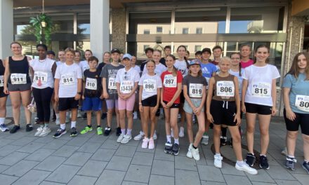 Erfolgreiche Teilnahme der Walter-Mohr-Realschule Traunreut Schule am 22. Traunreuter Stadtlauf