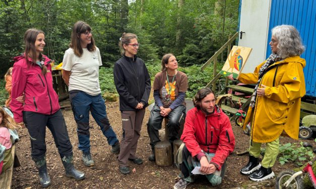 Sommerfest und symbolischer Neubeginn im Waldkäfer Kindergarten