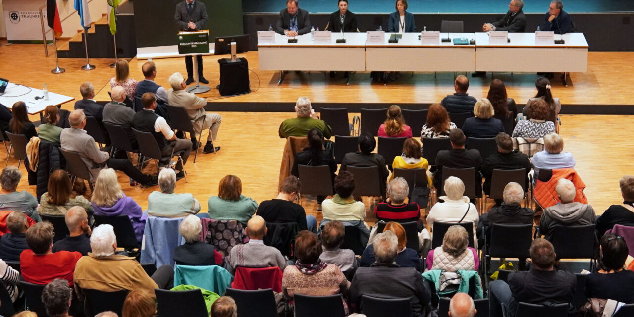 Positive Resonanz auf Bürgerversammlungen