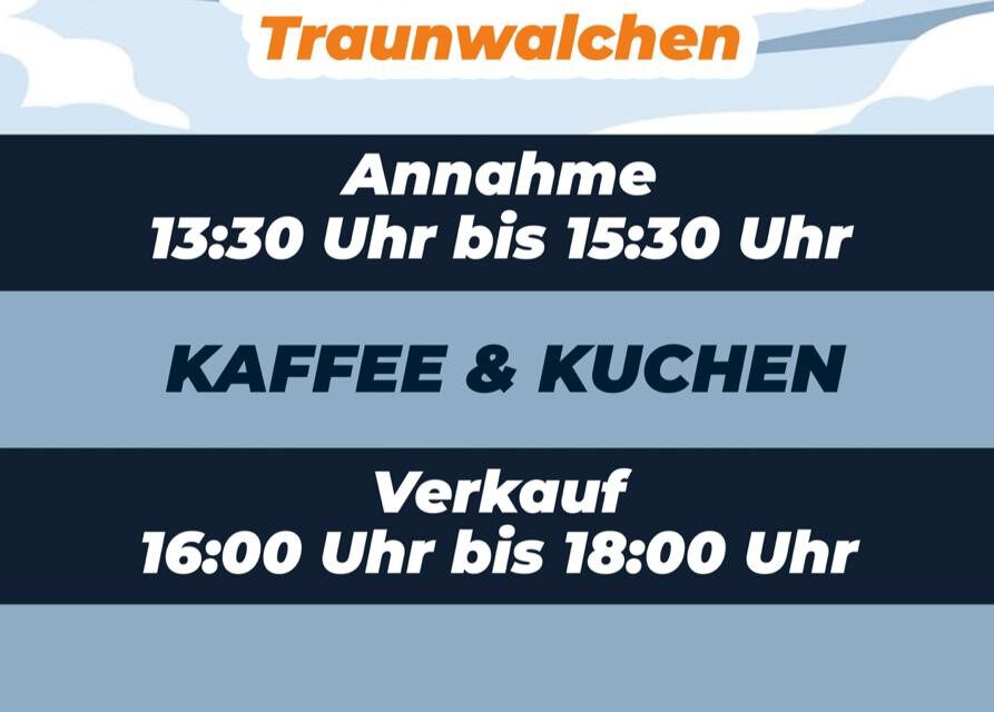 Skibazar in Traunwalchen