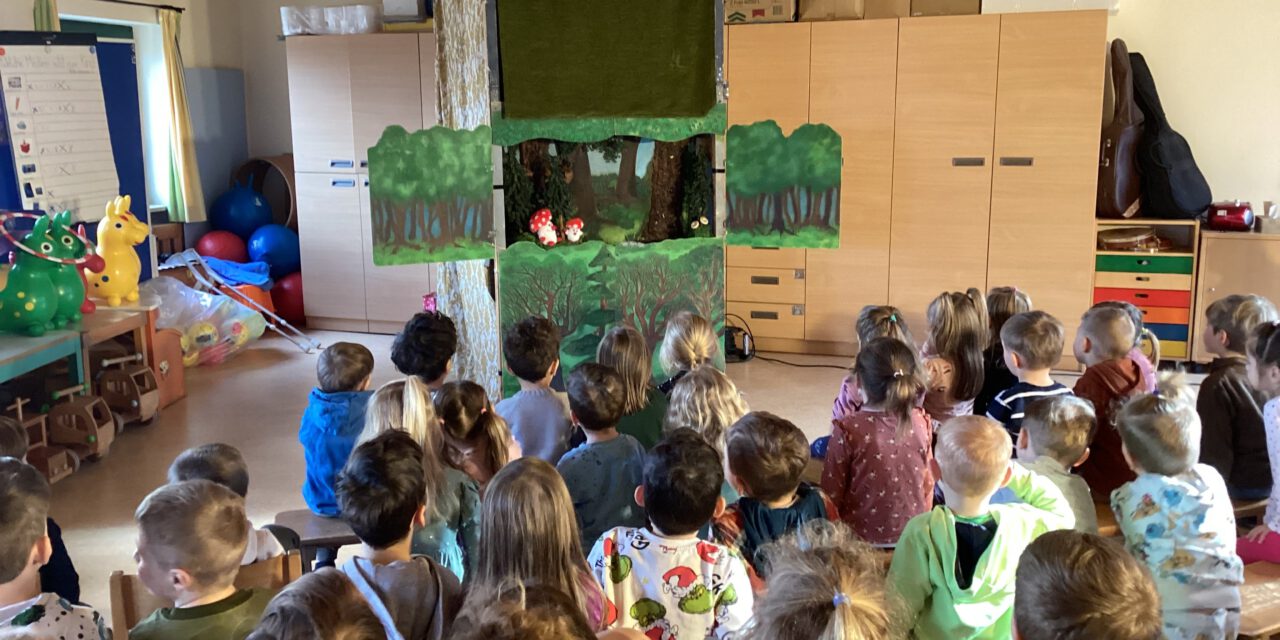 Fasching „Im Zauberwald“ im Kindergarten Traunwalchen