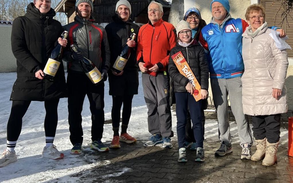 Erfolgreicher 10. POSCHMÜHLER SILVESTERLAUF