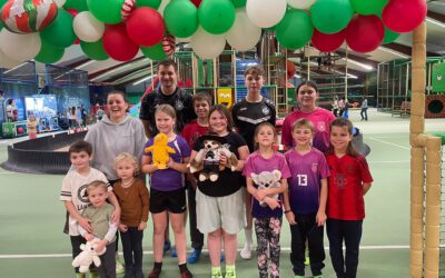 Kindertanzgruppe der Siebenbürger Sachsen Traunreut im Funpark unterwegs