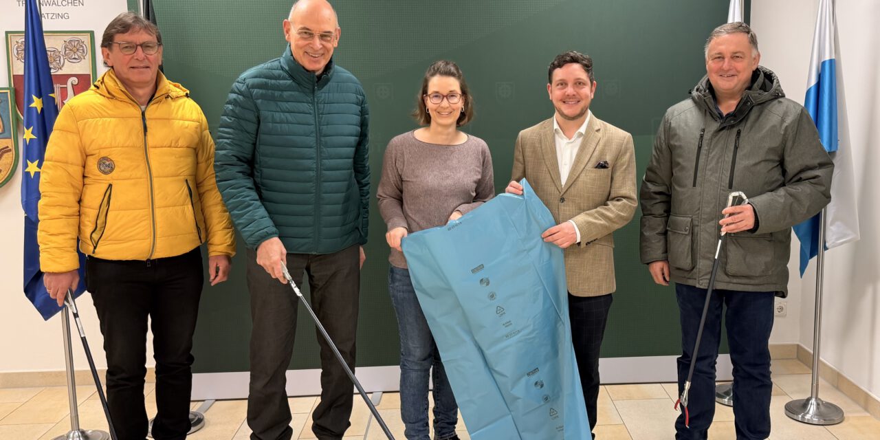 Müllsammeln für ein sauberes Traunreut am 14. März