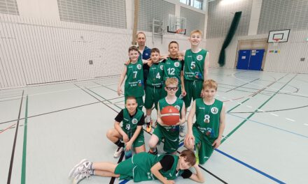 Erfolgreicher 3. Platz im Bezirksfinale Basketball