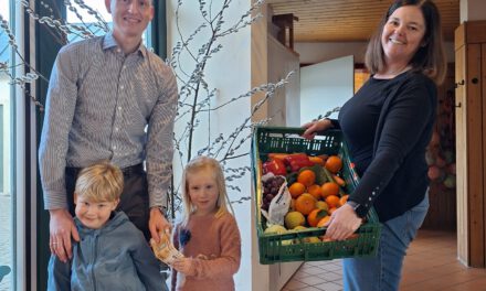 Fruchtige Unterstützung für Kindergarten Traunwalchen