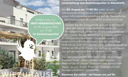 Informations-Veranstaltung Seniorenquartier Altenmarkt – Besichtigung Musterwohnung