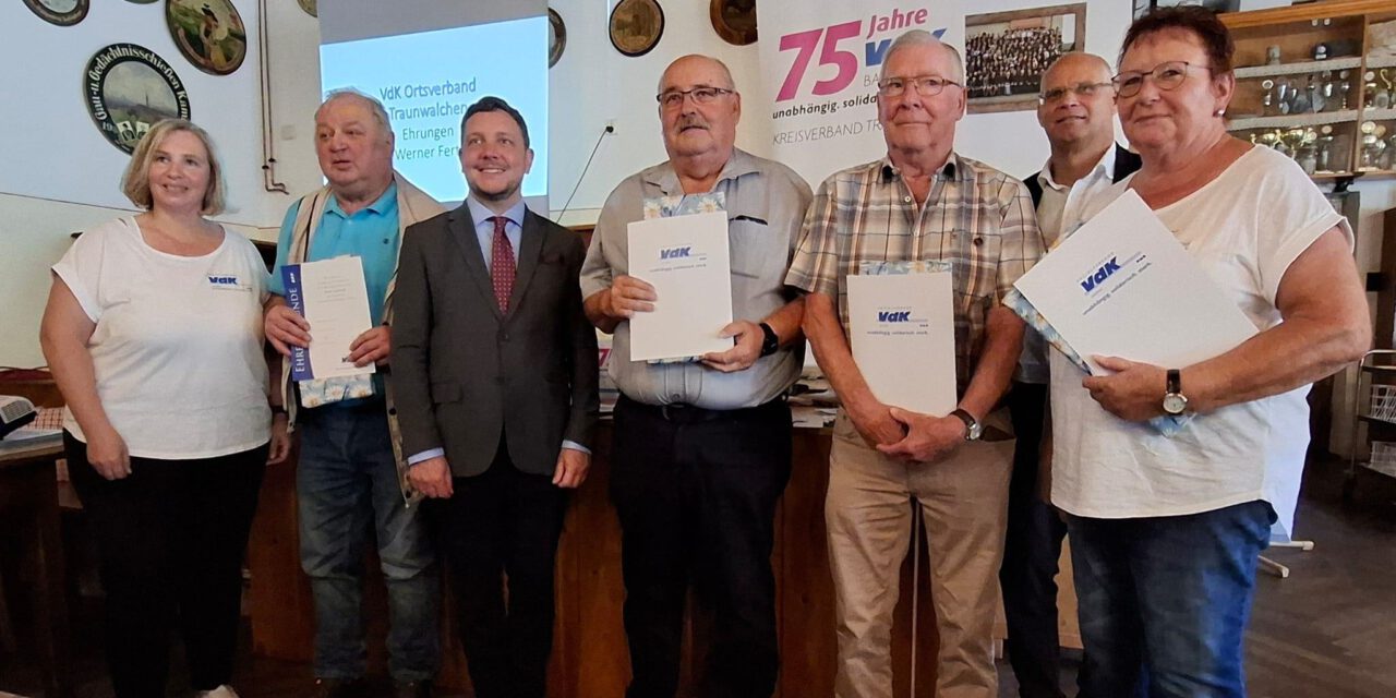 JAHRESHAUPTVERSAMMLUNG VdK Traunwalchen