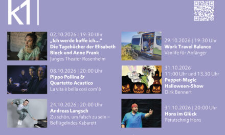 KULTURHIGHLIGHTS IM OKTOBER